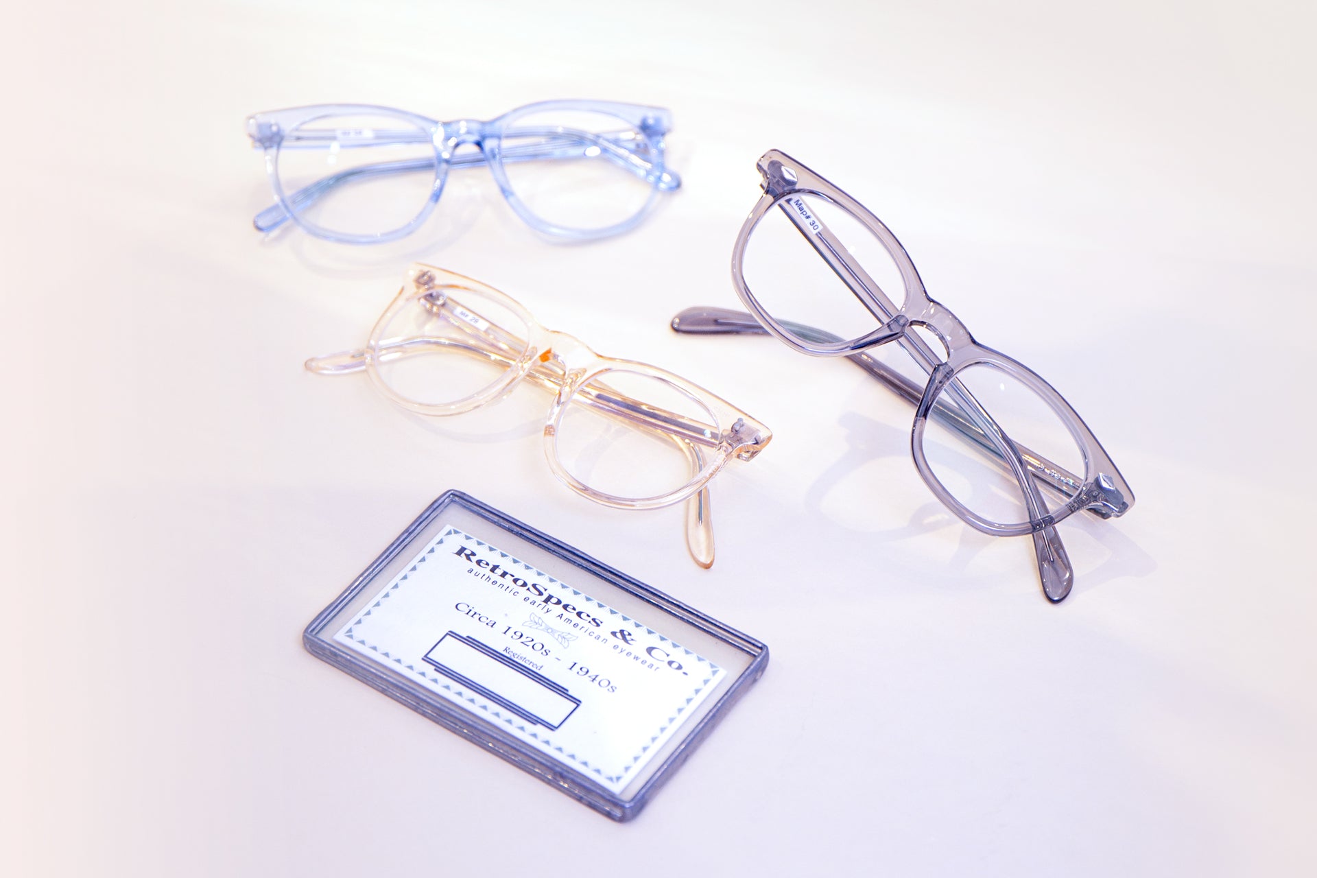 Retrospecs: unique timeless glasses