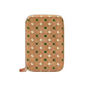 Brown quilt