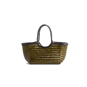 Khaki/Dark Brown
