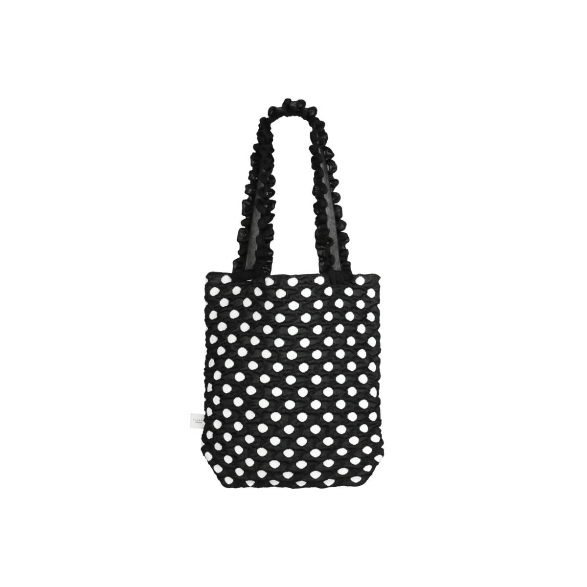 Pleatsmama Polka Dot Shoulder Bag