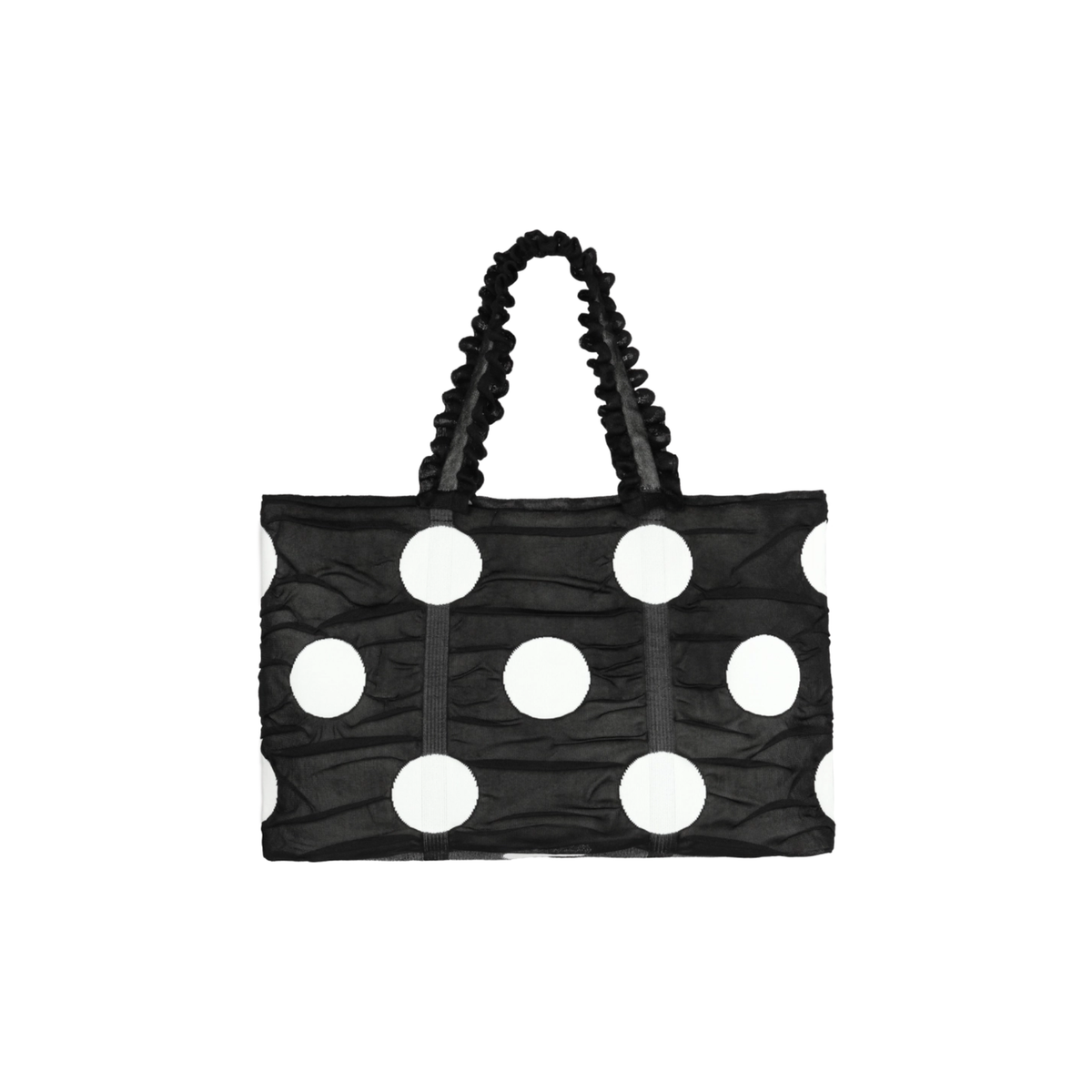 Pleatsmama Polka Dot Shopper Bag