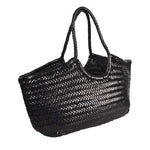Load image into Gallery viewer, Basket Bag Nantucket Black
